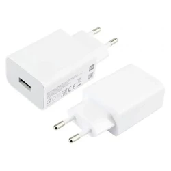 شاحن حائط Xiaomi BHR7757EU بقوة 22.5 واط، منفذ USB-A، شحن سريع وآمن، يدعم 100-240V، تصميم مدمج وخفيف مناسب للسفر والاستخدام اليومي