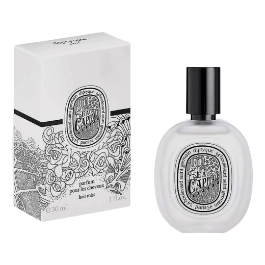 رذاذ شعر ديبتيك أو كابيتال 30 مل، عطر فاخر للنساء بتركيبة خفيفة بنفحات الفلفل الوردي والبرغموت والورد والباتشولي، يمنح الشعر عطراً أنيقاً ومنعشاً رذاذ شعر ديبتيك أو كابيتال 30 مل، عطر فاخر للنساء بتركيبة خفيفة بنفحات الفلفل الوردي والبرغموت والورد والباتشولي، يمنح الشعر عطراً أنيقاً ومنعشاً