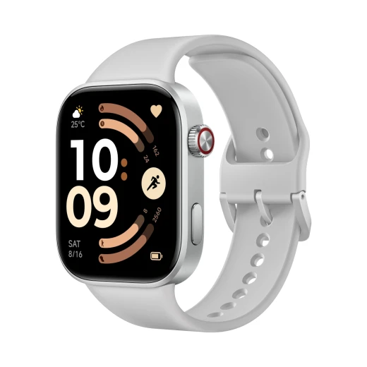 Xiaomi Redmi Watch 6 Smartwatch Gray, High-Resolution AMOLED Display, Bluetooth Calling, Up to 24-Day Battery, 5ATM Water Resistance and Bluetooth 5.4 Xiaomi Redmi Watch 6 Smartwatch Gray, High-Resolution AMOLED Display, Bluetooth Calling, Up to 24-Day Battery, 5ATM Water Resistance and Bluetooth 5.4