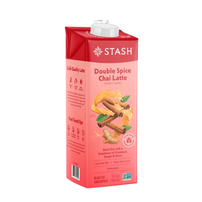 Stash Earl’s Delight Latte Black Tea Concentrate | Liquid Black Tea Concentrate | Rich Earl Grey-Inspired Flavor | Perfect for Lattes & Hot or Iced Drinks - Stash Tea