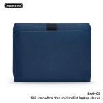 REMAX BAG-05 13.3-Inch Laptop Sleeve – Ultra-Thin Minimalist Laptop Case, Lightweight Protective Cover for MacBook, Notebook & Laptop, Slim Portable Computer Bag for Everyday Use - Remax