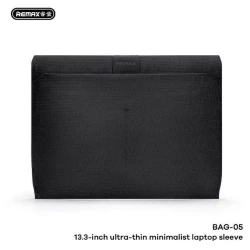 حافظة لابتوب ريماكس BAG-05 مقاس 13.3 بوصة – تصميم نحيف للغاية وبسيط، غطاء حماية خفيف الوزن لأجهزة ماك بوك واللابتوب والكمبيوتر المحمول، حقيبة كمبيوتر محمولة وأنيقة للاستخدام اليومي