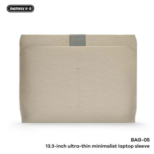 REMAX BAG-05 13.3-Inch Laptop Sleeve – Ultra-Thin Minimalist Laptop Case, Lightweight Protective Cover for MacBook, Notebook & Laptop, Slim Portable Computer Bag for Everyday Use REMAX BAG-05 13.3-Inch Laptop Sleeve – Ultra-Thin Minimalist Laptop Case, Lightweight Protective Cover for MacBook, Notebook & Laptop, Slim Portable Computer Bag for Everyday Use