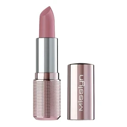 أحمر شفاه Misslyn Color Crush بتركيبة كريمية ناعمة وألوان غنية، يمنح الشفاه لونًا متجانسًا ولمسة نهائية ناعمة وإشراقة جذابة