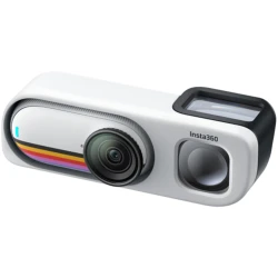 كاميرا أكشن Insta360 GO 3S Retro Bundle إصدار خاص بسعة 128GB، تصميم ريترو أنيق، تصوير عالي الدقة، تثبيت متقدم وحجم صغير لإبداع محتوى مميز
