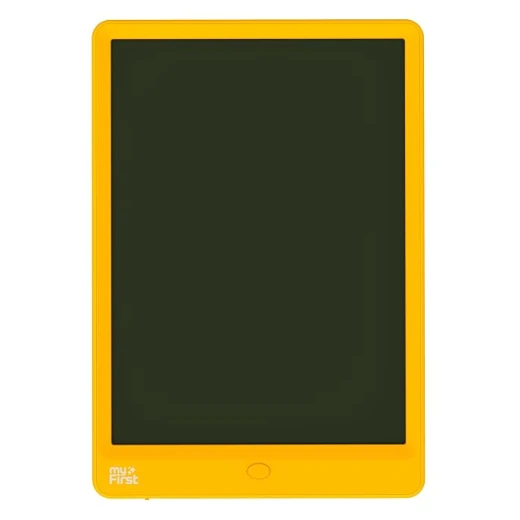 جهاز رسم للأطفال My First Tech myFirst Sketch 3 بشاشة LCD مقاس 10 بوصات باللون الأصفر، تجربة كتابة طبيعية، زر مسح وقفل آمن للحفاظ على الرسومات - ماي فرست - Image 2