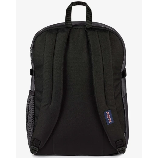 JanSport Main Campus Backpack in Smoky Grey, 32L capacity with two large compartments, laptop sleeve, organizer pockets and ergonomic S-Curve straps - JanSport - Image 2
