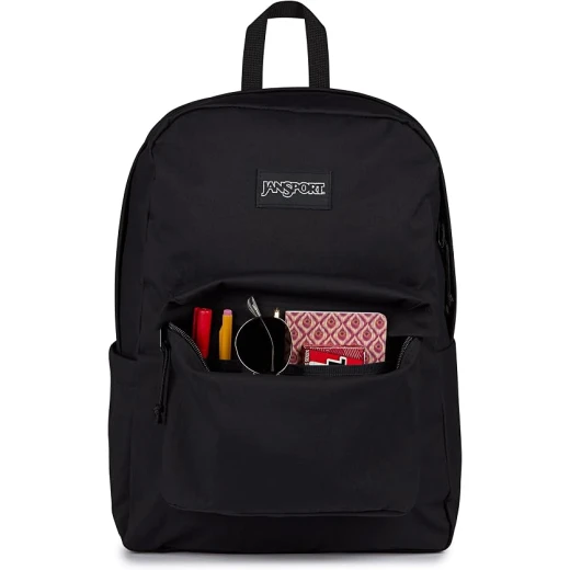 JanSport SuperBreak Plus FX Backpack, 100% Polyamide, large main compartment, padded 15-inch laptop sleeve, water bottle pocket and comfortable straps - JanSport - Image 2