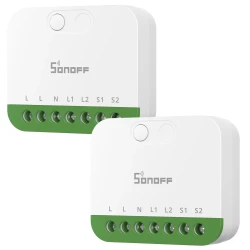 WEIM24 WiFi Smart Switch 16A 2-Channel Control Remote Voice White