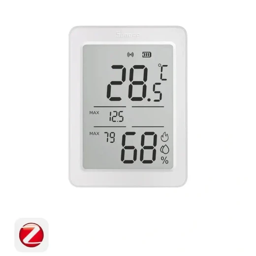 سونوف AirGuard TH SNZB-02DR2 مستشعر درجة الحرارة والرطوبة بشاشة LCD بتقنية Zigbee - سونوف - Image 2
