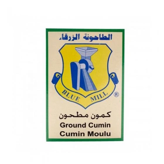 كمون مطحون بلو ميل Blue Mill | بهارات الكمون المطحون للطبخ وتتبيل الأطعمة | نكهة مميزة للمطبخ العربي والوصفات اليومية واللحوم والخضروات - بلو ميل