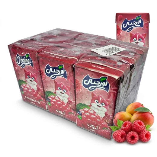 مشروب توت العليق اورجينال عبوة 9 × 125 مل بطعم توت العليق المنعش واللذيذ مناسب للاستخدام اليومي مشروب توت العليق اورجينال عبوة 9 × 125 مل بطعم توت العليق المنعش واللذيذ مناسب للاستخدام اليومي