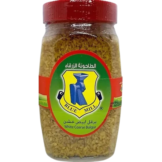 بلو ميل برغل أبيض ناعم 800 غم | برغل ناعم عالي الجودة من القمح المطبوخ مسبقًا | مثالي للسلطات والشوربات والأطباق الجانبية والوصفات اليومية بلو ميل برغل أبيض ناعم 800 غم | برغل ناعم عالي الجودة من القمح المطبوخ مسبقًا | مثالي للسلطات والشوربات والأطباق الجانبية والوصفات اليومية