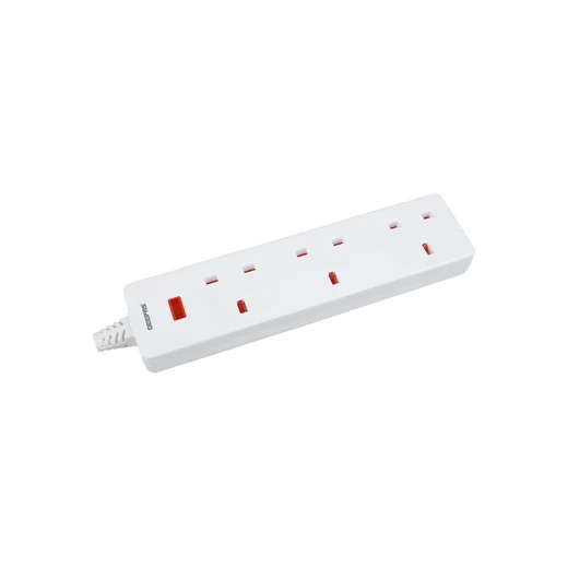 Geepas 3-Gang Extension Lead, 2990W, 5m Cable GES58141