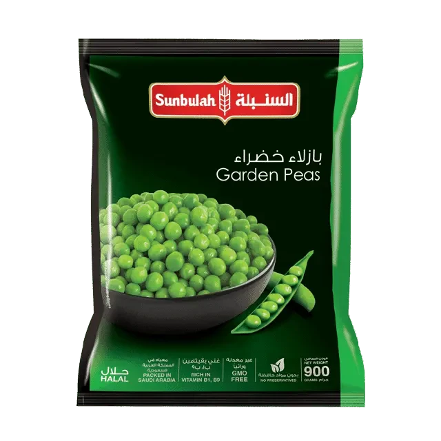 سنبلة بازلاء خضراء 900 غم – بازلاء خضراء مناسبة للأرز والشوربات واليخنات والسلطات والأطباق الجانبية وتحضير الوجبات اليومية والعائلية - السنبلة