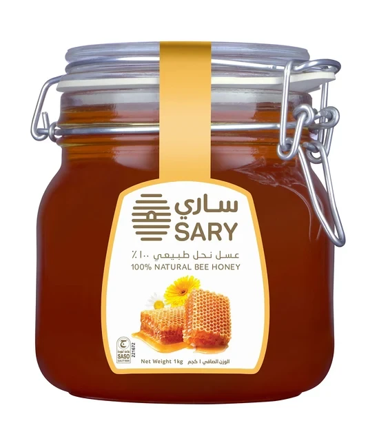 ساري عسل1 كجم – عسل لذيذ مناسب للفطور والشاي والتوست والحلويات والخبز والاستخدام اليومي، مثالي لإضافة مذاق حلو إلى وصفاتك - ساري
