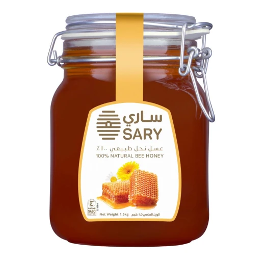ساري عسل1.5كجم – عسل لذيذ مناسب للفطور والشاي والتوست والحلويات والخبز والاستخدام اليومي، مثالي لإضافة مذاق حلو إلى وصفاتك ساري عسل1.5كجم – عسل لذيذ مناسب للفطور والشاي والتوست والحلويات والخبز والاستخدام اليومي، مثالي لإضافة مذاق حلو إلى وصفاتك