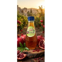 خل الرمان الطبيعي – نكهة رمان حامضة ومميزة، غني بمضادات الأكسدة، مثالي للسلطات والتتبيلات والمخللات والوصفات اليومية  خيرات كفرسوم