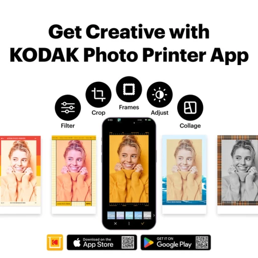 Kodak Mini Shot 2 Era MS200 10-megapixel Instant Camera & Bluetooth Printer Black - Kodak - Image 3