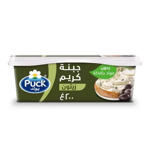بوك جبنة كريمية مطبوخة بزيت الزيتون 200 جرام - Puck