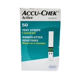 Accu-Chek Active Blood Glucose Test Strips 50 Count