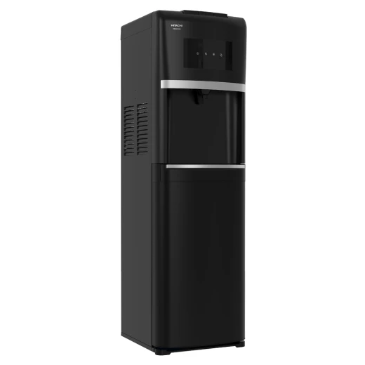 موزع مياه هيتاشي تحميل سفلي HWD-B30000 أسود، برادة مياه كهربائية بتصميم أنيق وعملي، تحميل مياه من الأسفل لسهولة الاستخدام، مناسب للمنزل والمكتب والاستخدام اليومي - هيتاشي - Image 2