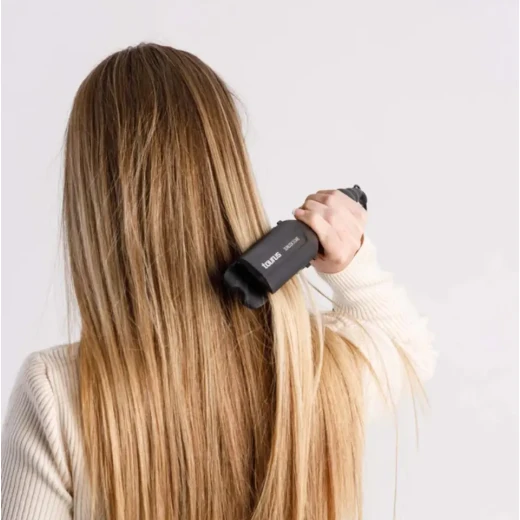مكواة فرد الشعر توروس Slimlook 3 Care، لون أسود، تصميم نحيف وعملي لتصفيف وفرد الشعر بسهولة، مناسبة للاستخدام اليومي للحصول على شعر ناعم وأنيق - تاوروس - Image 2