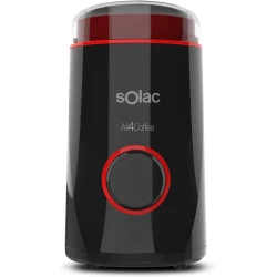 Solac 150W MC6253 Coffee Grinder Black Stainless Steel 50g – Preto