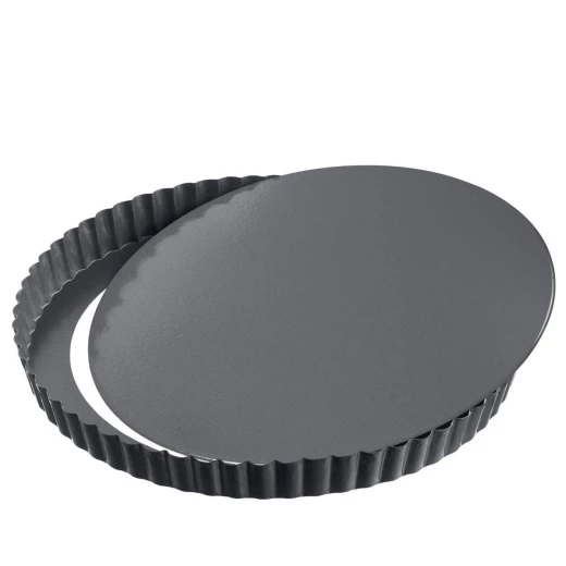 WMF La Forme Plus Tart & Quiche Pan 28cm, Black, Durable High-Quality Baking Pan for Preparing Tarts, Quiches, Pies and Homemade Desserts WMF La Forme Plus Tart & Quiche Pan 28cm, Black, Durable High-Quality Baking Pan for Preparing Tarts, Quiches, Pies and Homemade Desserts