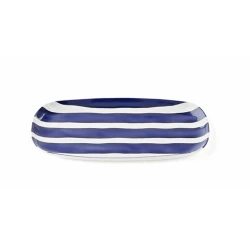 Guzzini Riviera Medium Oval Plate 35x19cm Blue