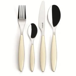 Guzzini Feeling Cutlery Set of 24 Pieces Beige
