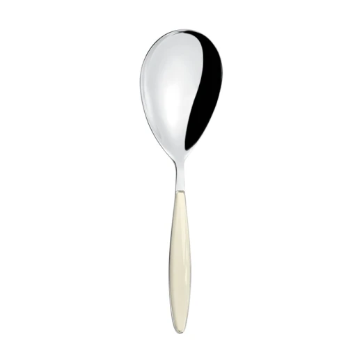 Guzzini Feeling Rice Server Spoon, Beige, Stainless Steel & Plastic, Elegant Practical Design, Ideal for Serving Rice, Side Dishes and Food at Home Guzzini Feeling Rice Server Spoon, Beige, Stainless Steel & Plastic, Elegant Practical Design, Ideal for Serving Rice, Side Dishes and Food at Home