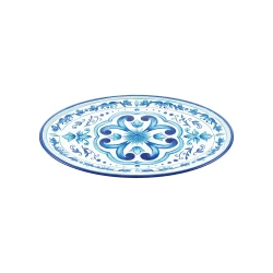 Guzzini Blues Large Oval Serving Tray Blue 50x36xh3cm
