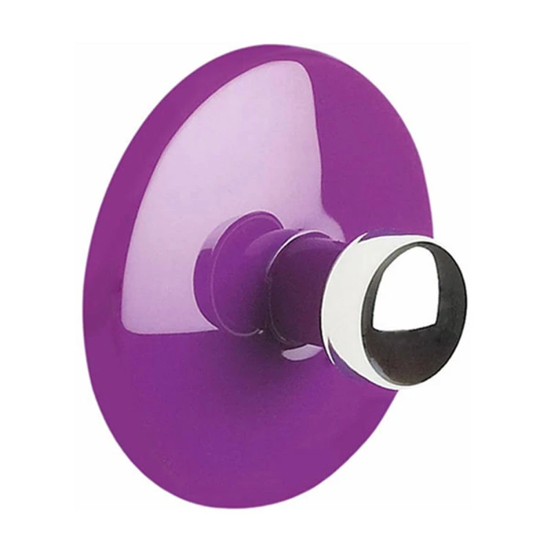 Spirella Bowl Range Towel Hook Dia 6cm Dark Purple - Spirella