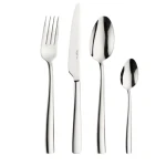 Pintinox Leopard Wild 24-Piece Stainless Steel Flatware Set, Elegant Modern Design, Durable Cutlery Set Ideal for Everyday Dining and Entertaining - Pintinox
