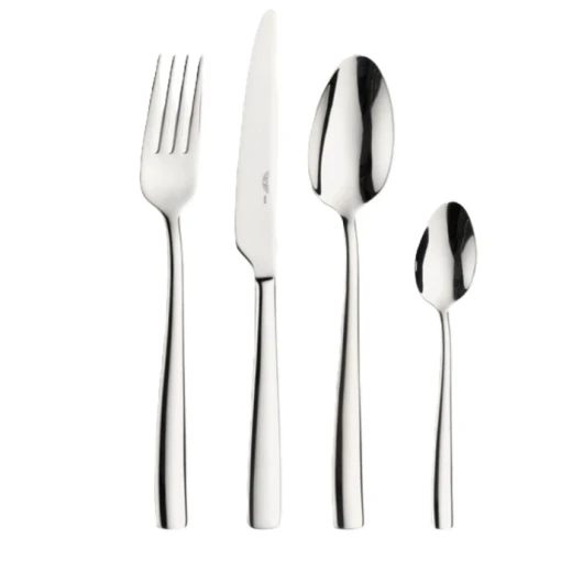 Pintinox Leopard Wild 24-Piece Stainless Steel Flatware Set, Elegant Modern Design, Durable Cutlery Set Ideal for Everyday Dining and Entertaining