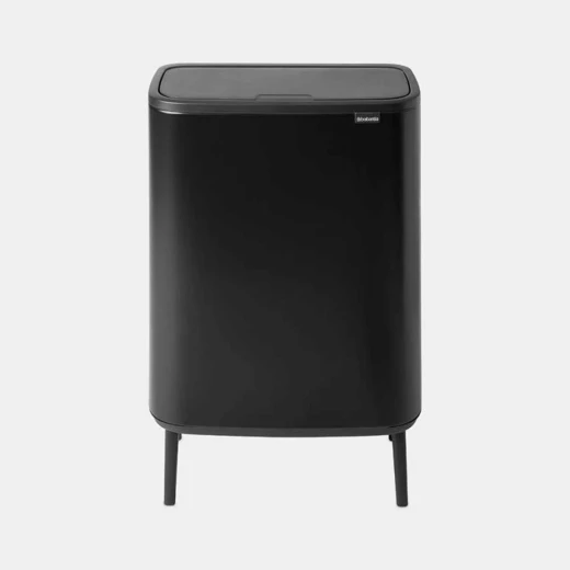 Brabantia Bo Touch Bin Hi 60 Liter Matt Black Brabantia Bo Touch Bin Hi 60 Liter Matt Black
