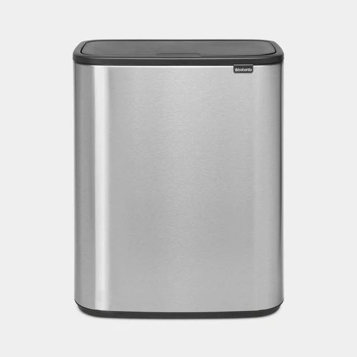 Bo Touch Bin 60L Fingerprint Proof, Soft Touch Waste Bin, Space-Saving Design, XL Removable Inner Bucket, Easy to Clean and Move, Ideal for Families Bo Touch Bin 60L Fingerprint Proof, Soft Touch Waste Bin, Space-Saving Design, XL Removable Inner Bucket, Easy to Clean and Move, Ideal for Families