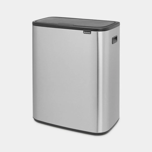 Bo Touch Bin 60L Fingerprint Proof, Soft Touch Waste Bin, Space-Saving Design, XL Removable Inner Bucket, Easy to Clean and Move, Ideal for Families - Brabantia - Image 4