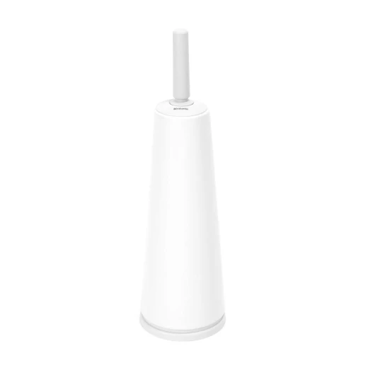 Brabantia Toilet Brush & Holder White, Corrosion Resistant, Easy to Clean, Discreet Design, Dimensions: H42 × Ø12.2cm - Brabantia - Image 2