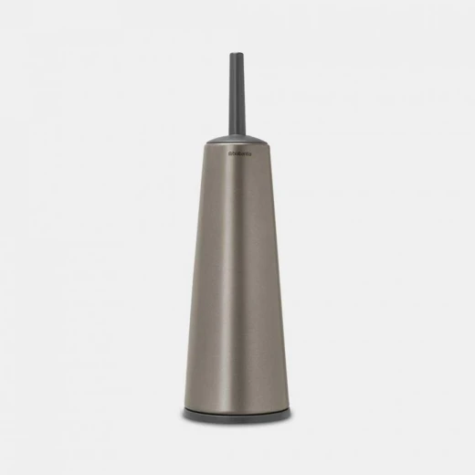 Brabantia ReNew Toilet Brush Platinum, Stylish and Practical Toilet Brush for Effective Cleaning, Easy to Clean, Stable and Ideal for Bathrooms - Brabantia - Image 2
