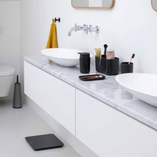 Brabantia ReNew Toilet Brush Platinum, Stylish and Practical Toilet Brush for Effective Cleaning, Easy to Clean, Stable and Ideal for Bathrooms - Brabantia - Image 4