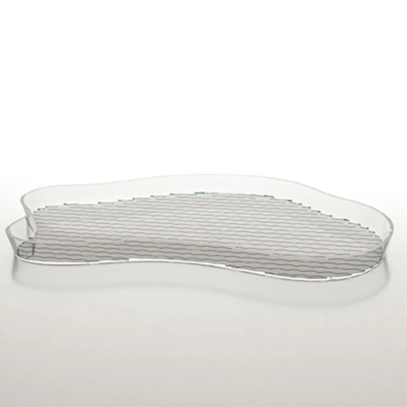 Islands Tray Transparent, Stylish and Practical Serving Tray for Everyday Use, Ideal for Serving and Organizing, Dimensions: 46 × 26cm - IVV
