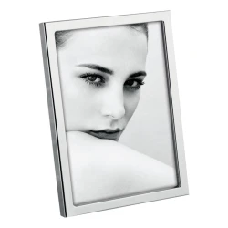 إطار صور فضي مقاس 13×18 سم، تصميم أنيق لعرض الصور والذكريات، مناسب للمنزل والمكتب والديكور