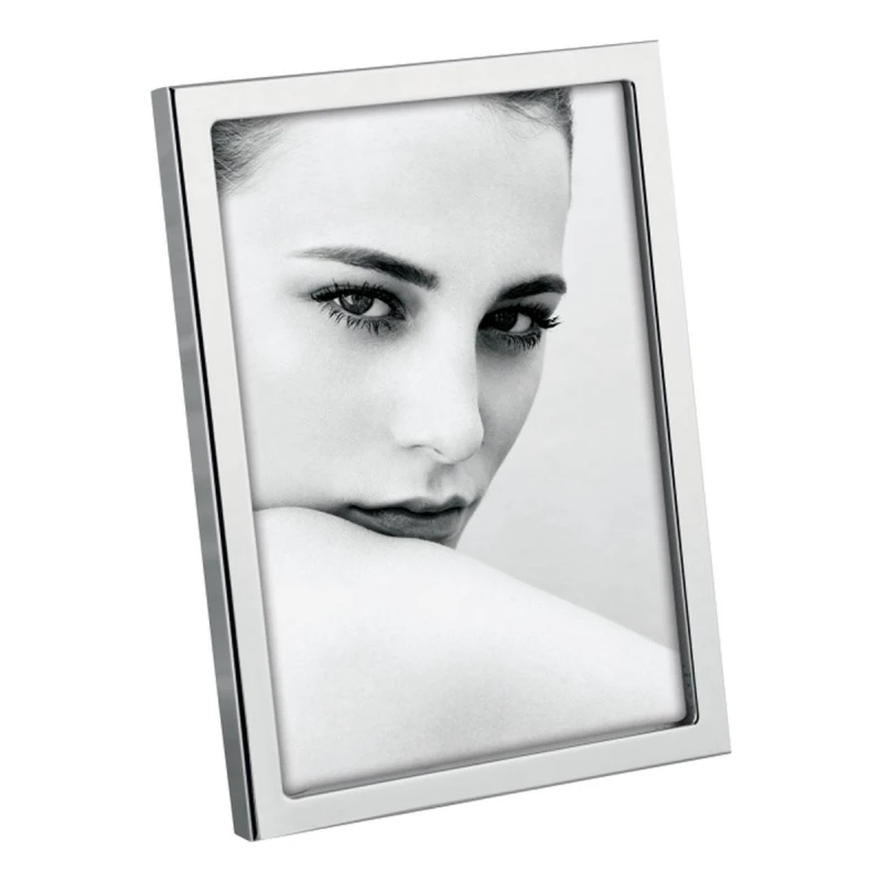 إطار صور فضي مقاس 13×18 سم، تصميم أنيق لعرض الصور والذكريات، مناسب للمنزل والمكتب والديكور - ماسكاني