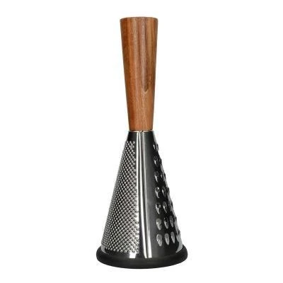 KitchenCraft Large Wooden Handle Cheese Grater - KitchenCraft