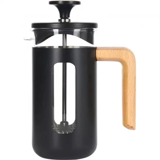 Pisa 3 Cup Cafetiere 350ml Black French Press Coffee Maker - Premium Stainless Steel Glass Coffee Percolator for Home & Office Brewing Pisa 3 Cup Cafetiere 350ml Black French Press Coffee Maker - Premium Stainless Steel Glass Coffee Percolator for Home & Office Brewing