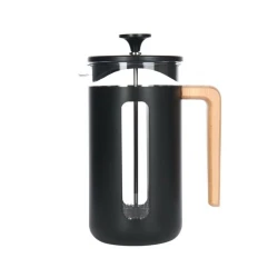 KitchenCraft 8 Cup Pisa Cafetiere 1 Liter Black