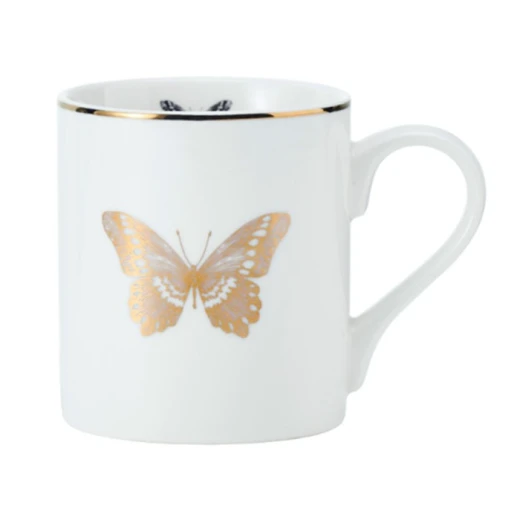 Butterfly Ceramic Mug 280ml - Elegant Heat-Resistant Coffee & Tea Cup with Handle - Perfect Gift for Home, Office & Daily Use Butterfly Ceramic Mug 280ml - Elegant Heat-Resistant Coffee & Tea Cup with Handle - Perfect Gift for Home, Office & Daily Use