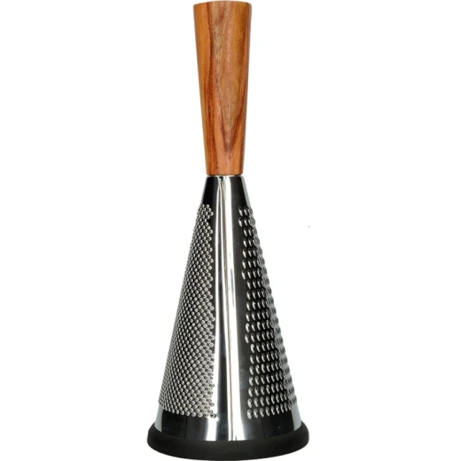 KitchenCraft Gourmet Cheese Small Cheese Grater Natural wood KitchenCraft Gourmet Cheese Small Cheese Grater Natural wood